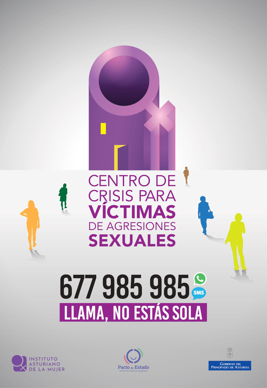 Cartel Información violencia contra las mujeres